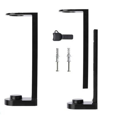 Suporte Parede Preto Amenities para Frasco 480ml